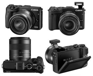 Canon EOS M3 18-55 Aynasız DSLR Foto Makinesi