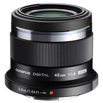 Olympus 45mm f/1.8 MSC Prime Siyah Lens