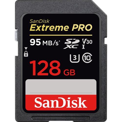 Sandisk 128GB Extreme Pro UHS-I SDXC U3 Hafıza Kartı