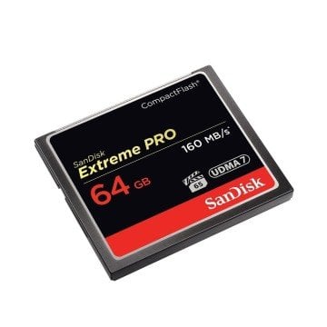 Sandisk 64GB 160MB/s Extreme Pro CF Compact Flash Hafıza Kartı