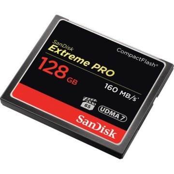 Sandisk 128GB 160MB/s Extreme Pro Compact Flash Hafıza Kartı