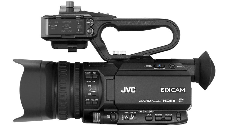 JVC GY-HM250E UHD 4K Streaming Video Kamera