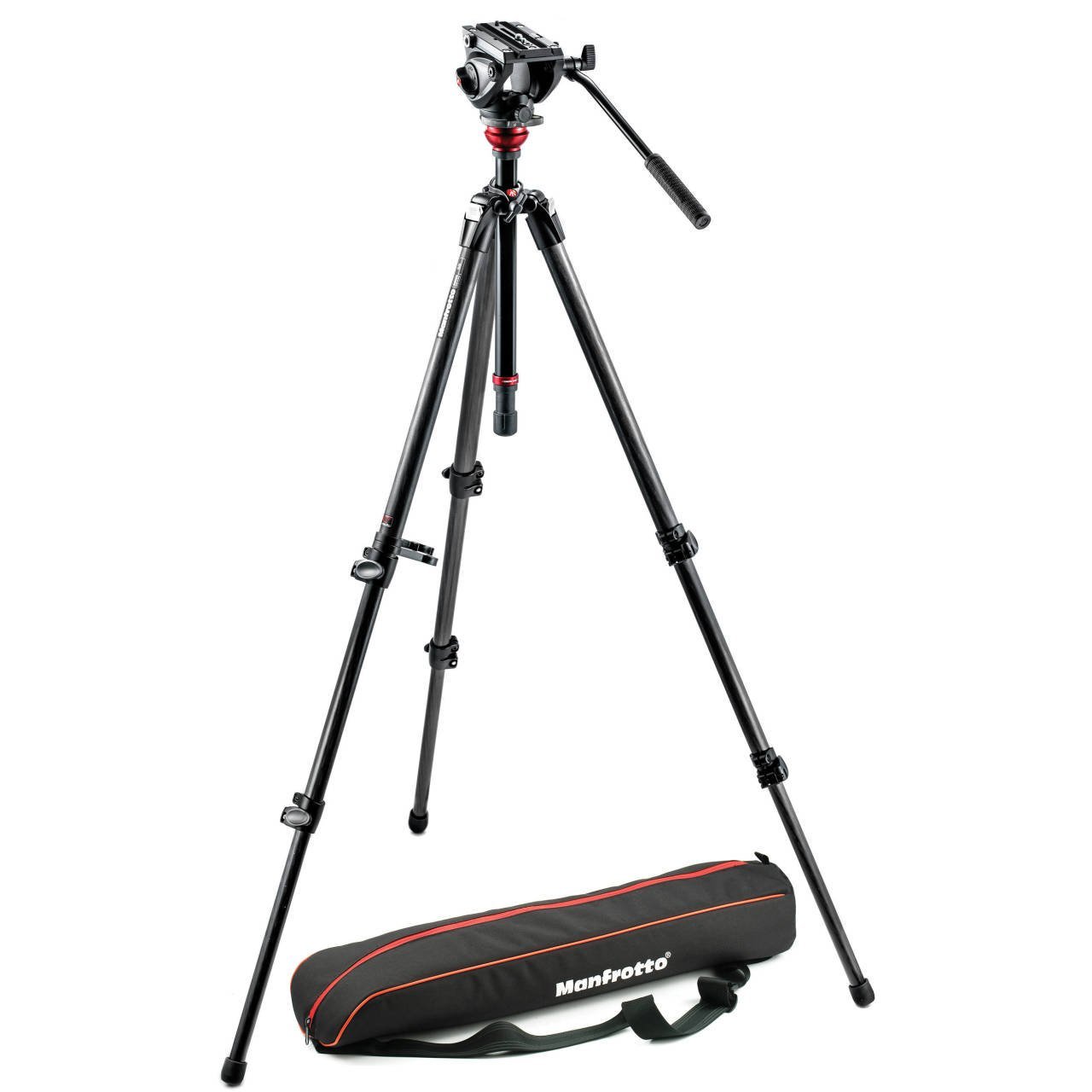 Manfrotto MVH500AH - 755CX3 Carbon Fiber Video Tripod