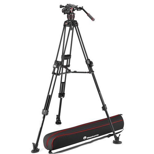 Manfrotto MVK612TWINFA Nitrotech 612 series with 645 Fast Twin Aluminum Tripod