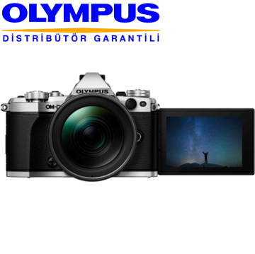 Olympus OM-D E-M5 Mark II + 12-40mm Pro Gümüş Renk DSLR Fotoğraf Makinesi