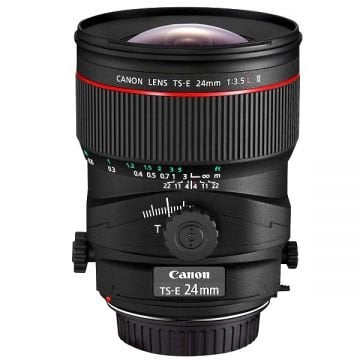 Canon 24mm TS-E f/3.5L II Lens