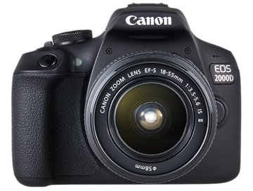 Canon EOS 2000D 18-55mm III DSLR Fotoğraf Makinesi
