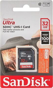 Sandisk Ultra 32gb 100mb/s Sdhc Hafıza Kartı