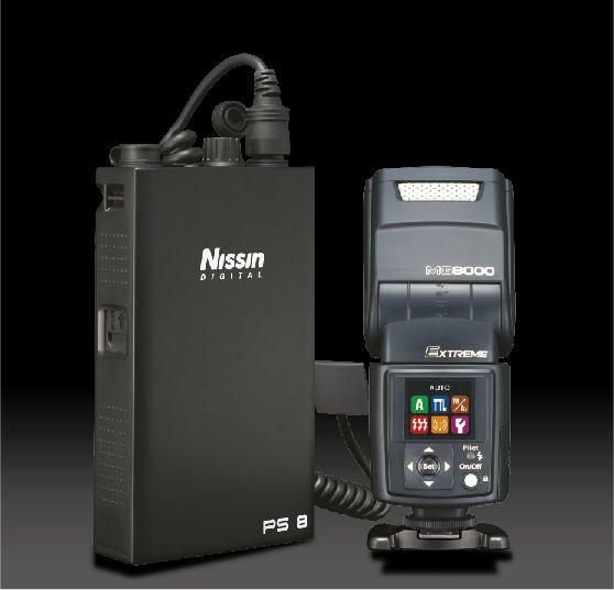 Nissin MG8000 Nikon Uyumlu Extreme Tepe Flaşı ve Power Pack