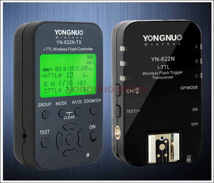 Yongnuo YN-622N TX Yeni Ekranlı 1/8000s TTL Kablosuz Flaş Tetikleyici