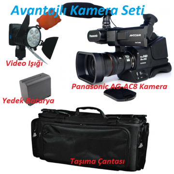 Panasonic AG-AC8 Profesyonel Kamera