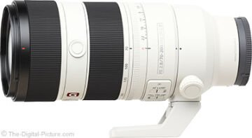 Sony 70-200mm f/2.8 GM II OSS Lens