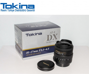 Tokina 10-17mm f/3.5-4.5 AT-X DX Fisheye Canon Uyumlu Lens