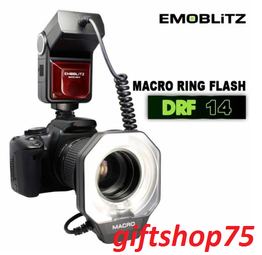 Emoblitz DRF14 Digital TTL Canon Uyumlu Macro Ring Flaş