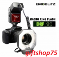Emoblitz DRF14 Digital TTL Nikon Uyumlu Macro Ring Flaş
