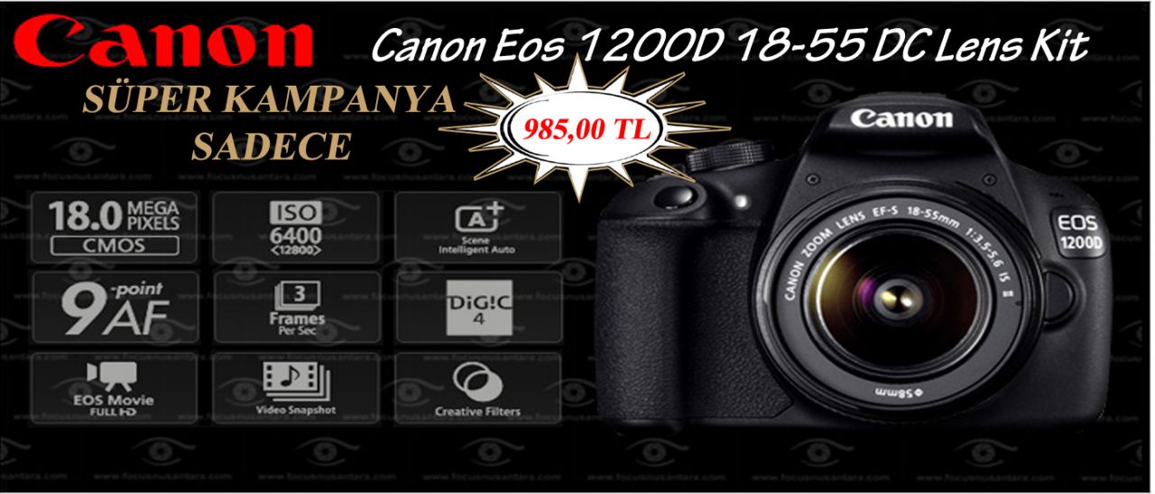 Canon DSLR Avantaj Set