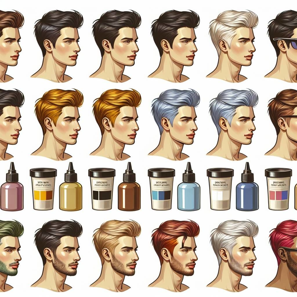 Erkek Saç Boyası Modelleri ve Renk Tonları Hakkında Bilgi