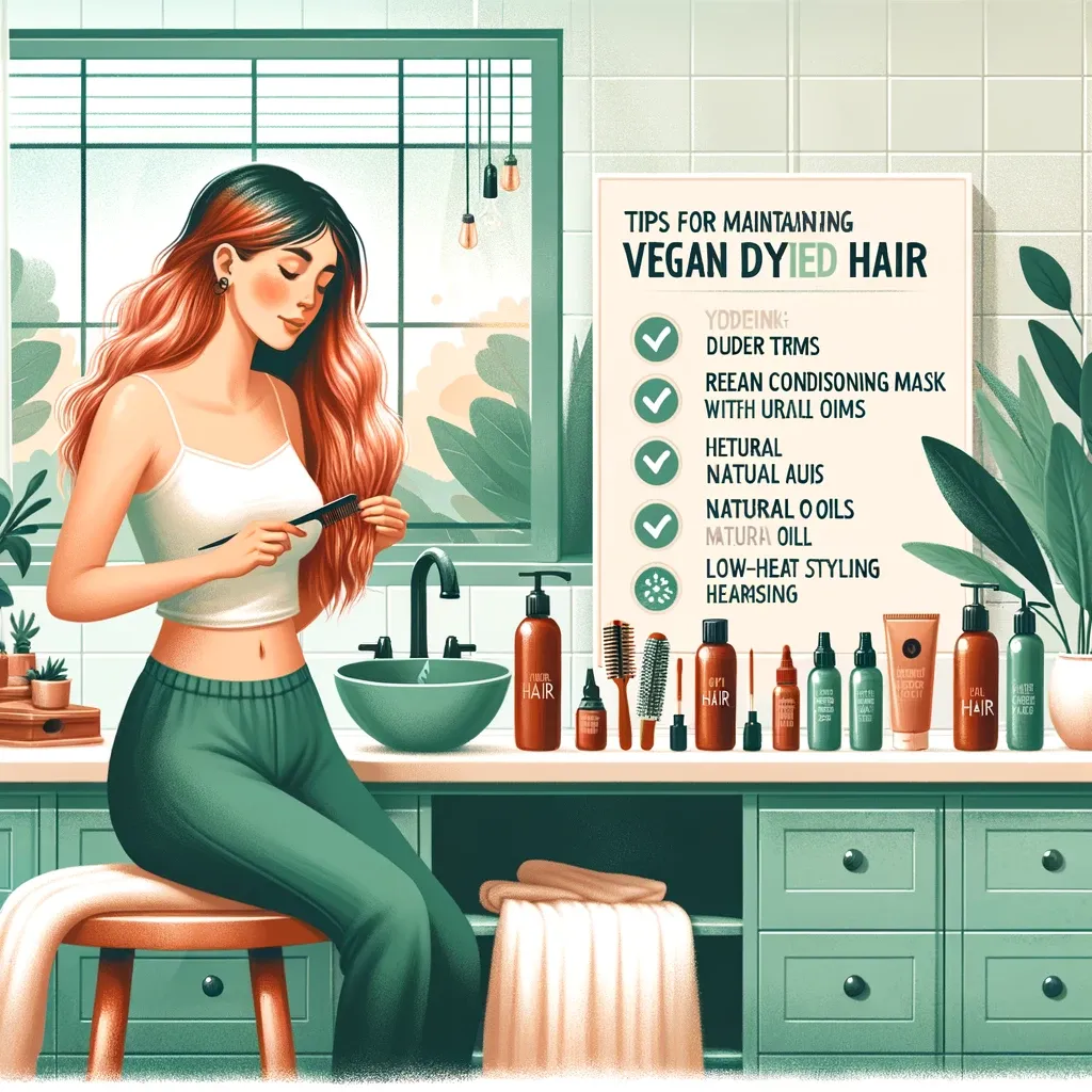 Vegan Boyalı Saçların Sağlıklı Görünümü İçin Öneriler