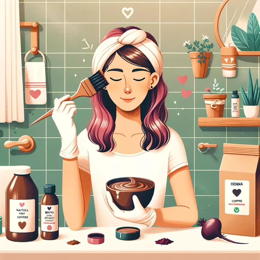 Evde Doğal Ve Vegan Saç Boyama Teknikleri