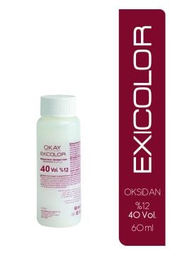 Exicolor 40 Volüm Oksidasyon Kremi 60 ml - %12