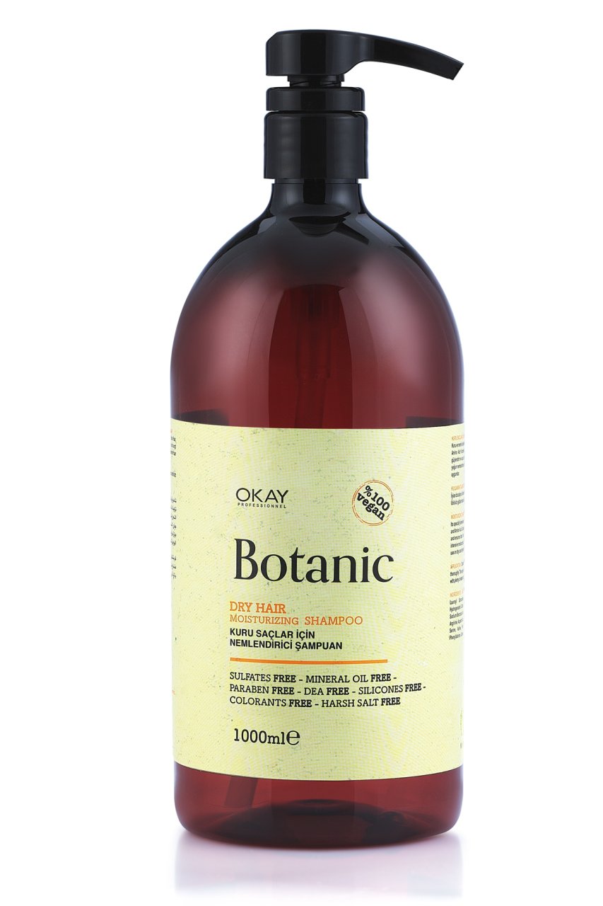 Botanic Kuru Saçlar İçin Nemlendirici Şampuan 1000 ml