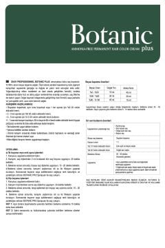 Botanic Plus 8.0 Yoğun Açık Kumral