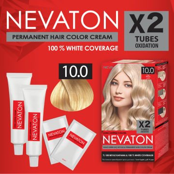 Nevaton 10.0 Platin Kalıcı Krem Saç Boyası