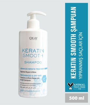 Keratin Smooth Şampuan 500 ML