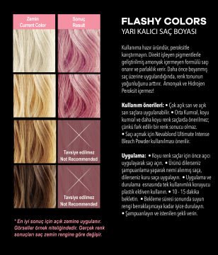 Flashy Colors Yarı Kalıcı Saç Boyası - Roze Altın 100 ml