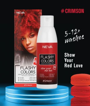 Flashy Colors Yarı Kalıcı Saç Boyası - Kızıl 100 ml