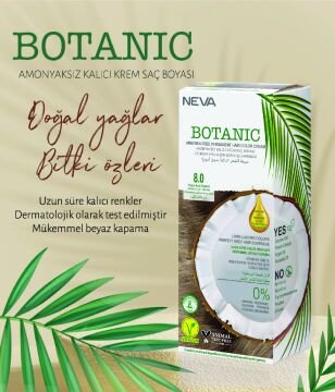 Botanıc Amonyaksız Kalıcı Krem Boya Seti 8.0