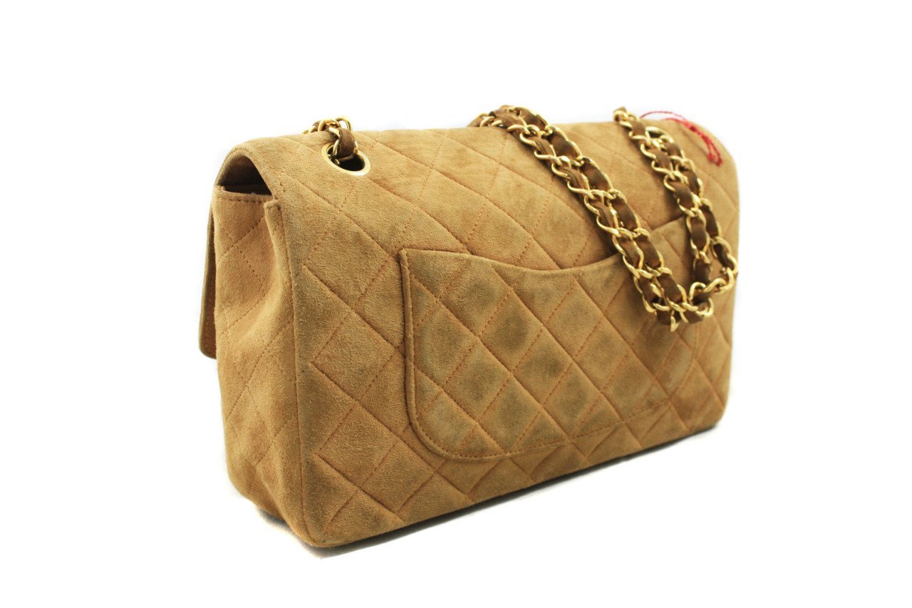 Chanel camel flap bag best sale
