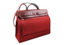 HERMES Herbag Zip 39 Rouge Grenat/Rouge H