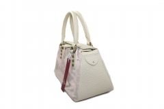 LOUIS VUITTON  Rose Monogram Mini Lin Trapeze PM Bag