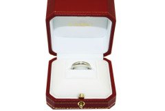 CARTIER Alliance 1895 Diamond Ring CARTIER Orijinal kinci El Luks bernaboutique