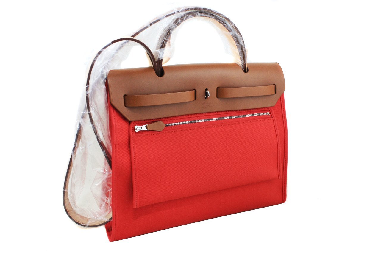 HERMES Herbag Zip 31 Bicolor