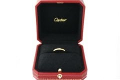 CARTIER 18K Yellow Gold Diamond Wedding Band