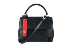 LOUIS VUITTON Black Epi Cluny BB Bag