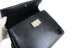 LOUIS VUITTON Black Epi Cluny BB Bag