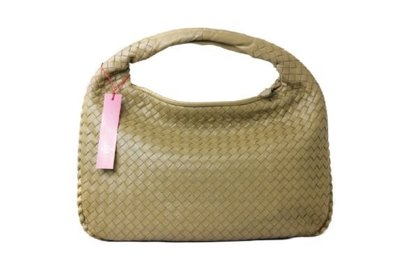 BOTTEGA VENETA Small Woven Hobo Bag