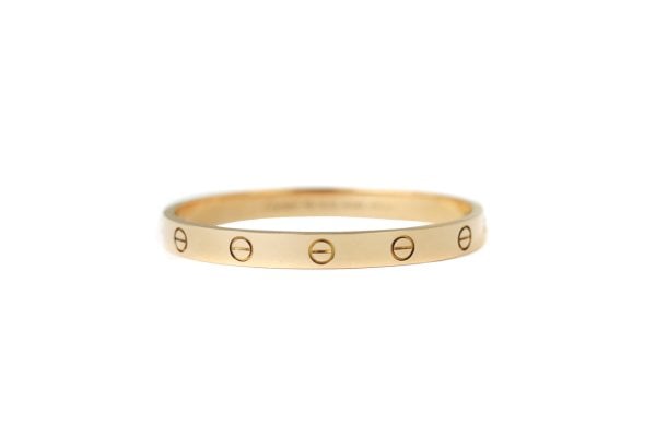 CARTIER 18k Rose Gold Love Bracelet