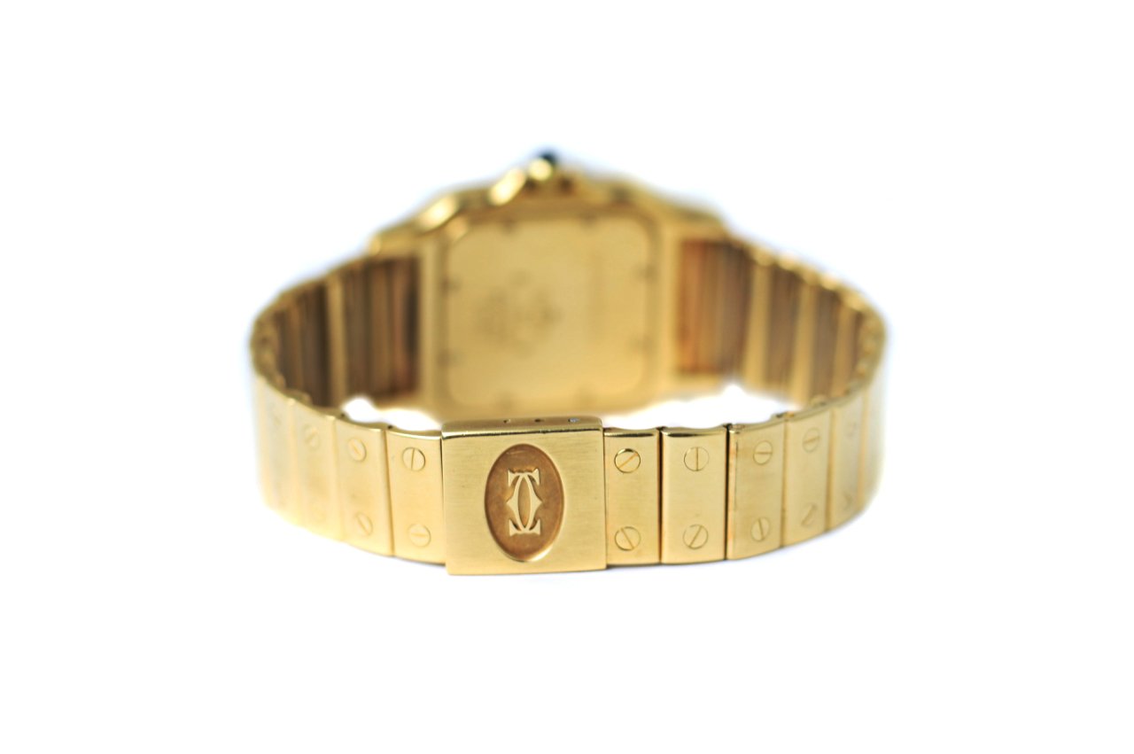 CARTIER 18k Yellow Gold Santos Galbee