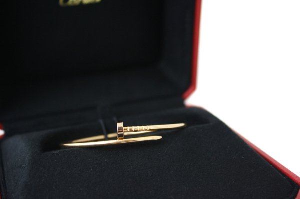 CARTIER 18k Rose Gold Juste un Clou PM Bracelet