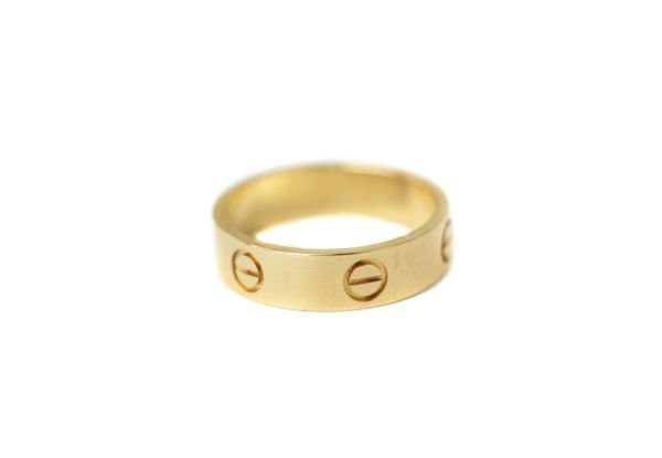 CARTIER 18K Yellow Gold Love Ring