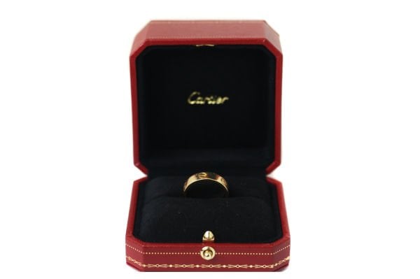 CARTIER 18K Yellow Gold Love Ring