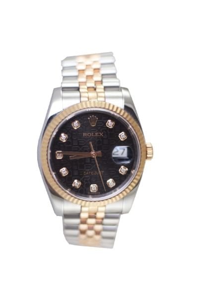 ROLEX Rose Gold/Steel Datejust 36mm Jubilee