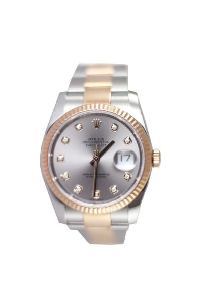 ROLEX Rose Gold/Steel Datejust 36mm Oyster