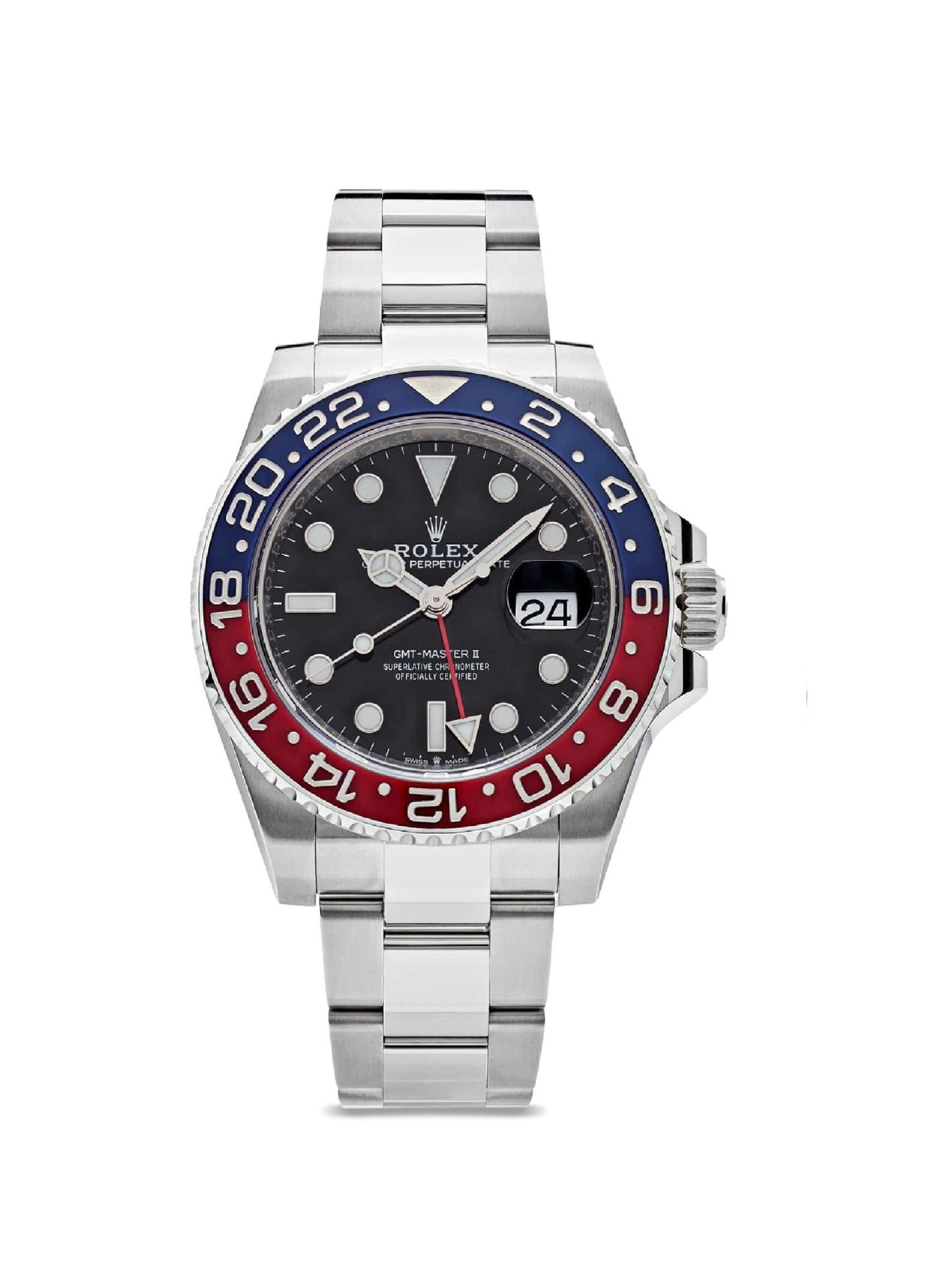 ROLEX GMT-MASTER II Pepsi Oyster 40mm