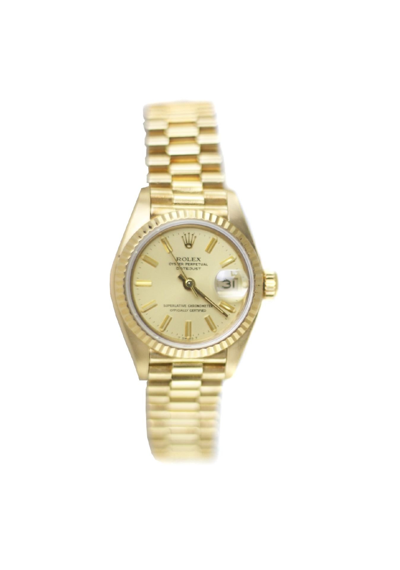 ROLEX Datejust 26mm 18k Yellow Gold President