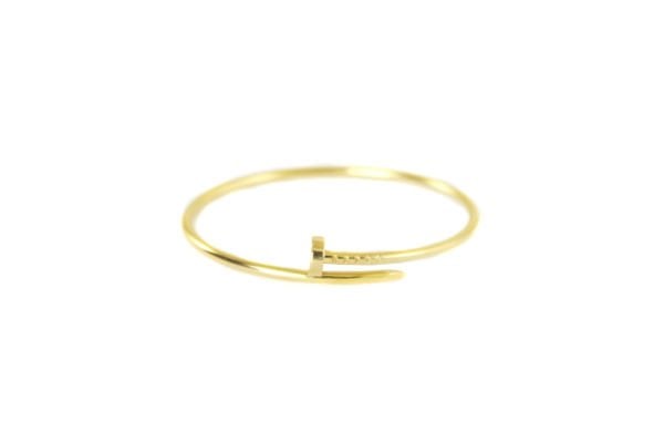 CARTIER 18k Yellow Gold Juste Un Clou SM Bracelet